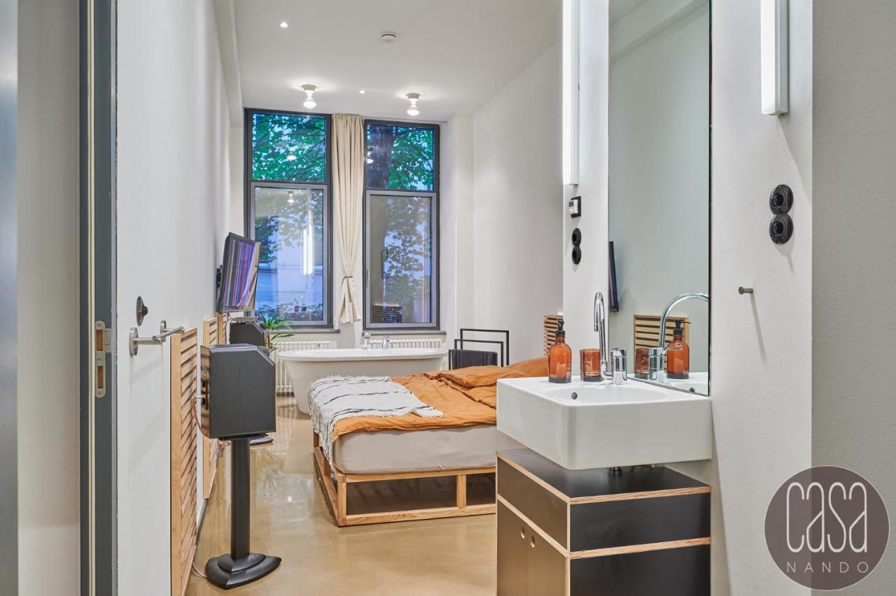 Casanando Premium Suites - Hifi Lofts In Ruhiger Zoo - Und Citylage Leipzig Extérieur photo